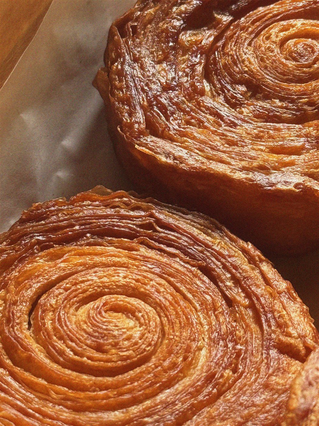 A pastry plated at Afterhours